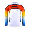 KENNY RACING TRIČKO CROSS/ENDURO MODEL TRACK FOCUS GRADIENT FARBA BIELA/N
