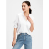 GAP Košeľa oxford boyfriend Biela L