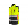 Vesta CXS BENSON, pánska, výstražná, zateplená, žlto-čierna, veľ. 2XL