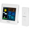Meteostanice REBEL URZ3498 s venkovním čidlem, barevný display