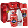 Old Spice metal box Captain voda po holení 100ml+sprchový gél 250ml+deo stick 50ml