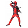Kostým pre chlapca- Obliekanie kostýmu Deadpool kostým+meče 130/140 (Obliekanie kostýmu Deadpool kostým+meče 130/140)