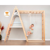Montessori Furniture Montessori detské ihrisko Circle color so závesnými prvkami