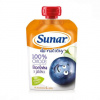 Sunar Do ručičky Čučoriedka a jablko 100% ovocia 4m+ 100 g
