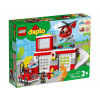 Stavebnica LEGO DUPLO - LEGO DUPLO 10970 Hasičský remiza a vrtuľník LEGO 467125 (LEGO DUPLO 10970 Hasičský remiza a vrtuľník LEGO 467125)