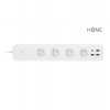 iGET HOME Power 4 USB - Smart WiFi prodlužovací přívod 4x AC 230V s 4x USB portem a měřením spotřeby (Power 4 USB)