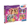 Clementoni: Edukit 4 v 1 výber hier - Disney Princezné