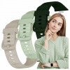 Sada 3x remienok pre Huawei Watch Fit 3 náramok pre inteligentné hodinky, silný