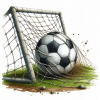 CUKROVÁ JEDLÝ OBRÁZOK NA TORTU VYTLAČENIE FUTBALOVÁ HMOTA BRÁNKA dekorácia Gol A5