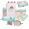Sada písacích potrieb Pusheen Grupoerik 7 kusov (PUSHEEN maskot peračník peračník nálepky na ceruzku peňaženka zápisník + KRABIČKA)