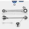 Obojstranný račňový očkový kľúč KS TOOLS BT013901