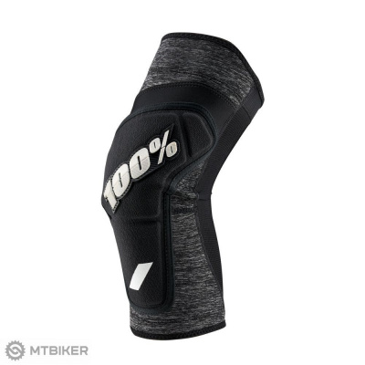 100% Ridecamp Knee Guards chrániče kolien, heather grey/black S