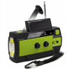 SOLÁRNE RÁDIO DYNAMO AM/FM PRENOSNÉ KĽUKOVÉ S LED BATÉRKOU 4000 mAh
