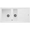 Zapustené umývadlo STONE 60 B-TG biele (Zapustené umývadlo STONE 60 B-TG biele)