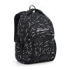Bagmaster NOMAD 25 A studentský batoh – čierno-biely