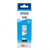 106 Fľaša s modrou atramentovou náplňou EcoTank - Atrament Epson 106 Cyan - originálny