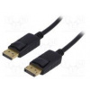 Cable DisplayPort 1.2 DisplayPort plug,both sides 1.8m black