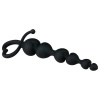 EasyToys análne dildo s korálkami čierne