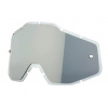 Náhradné sklo 100% Racecraft/Accuri/Strata Injected Anti-fog HD Silver Flash Mirror