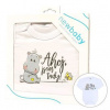 New Baby Body s potlačou Ahoj jsem tady!