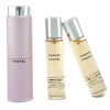 Chanel Chance, Toaletná voda 3x20ml Twist and Spray - s rozprašovačom pre ženy