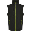 Regatta Professional Vesta Navigate TRA 915, softshellová COT36A915d8201-black/lime S Černá/lime zelená