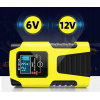 Nabíjačka autobatérií 6V / 12V mikroprocesor pre autobatérie a motocykle LCD displej