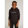 Detská bavlnená mikina Calvin Klein Jeans IU0IU00679.128.176.9BYH čierna 128