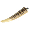 98159c08pb01 Tan Dinosaur Tail Tyrannosaurus rex with Pin (Opálený dinosauří ocas Tyrannosaurus rex s kolíčkem)