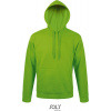 SOL'S | Snake, Unisex mikina s kapuc., zelená lime, XXL