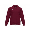 Mikina s kapucňou Joma Campus III Farba: Tmavě červená, Veľkosť: 2XL