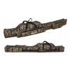 Trojkomorový camo obal s 2 vreckami 140 cm