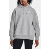 Under Armour Essential Fleece Oversized Mod Gray Light Heather/White L