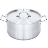 Hrniec nízky STALGAST - s pokrievkou - 32x16 / 12,9 l -
