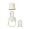 Bibs silikon cumlík na kŕmenie Ivory