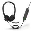Jabra Engage 50 II Slúchadlá s mikrofónom Kábel Pres hlavu Kancelária / call centrum USB Typ-C Čierna (5099-299-2259)
