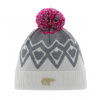 Eisbär Ziggy OS Pompon MÜ 100/White/Graumele/Pitti Pink one size