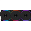 Lian Li UNI FAN TL Wireless Fan, ARGB, PWM, 3x-Pack - 120 mm, black 12TL1W3B