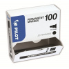 Popisovač PILOT Permanent Marker 100 1.0 mm, čierny - balenie 20 ks (SCA-100BLACK)