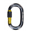 Karabína Climbing Technology OVX Carabiner - antharcite/gold