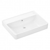 Hansgrohe Xanuia Q Umývadlo 65x48 cm, s prepadom, bez otvoru na batériu, SmartClean, biela 61152450-HG