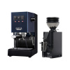 Gaggia Classic E24, modrá + Eureka Mignon Zero 55s black