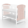 NEW BABY Detská postieľka MIA dub 125x65x90 drevený design