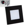 EMITHOR 48335 LED Svietidlo na stenu STEP LIGHT LED 1W, 60lm, 4000K, čierna matná