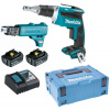 Makita DFS452TJX2 Aku skrutkovač Li-ion LXT (18V/2x 5,0Ah) Makpac