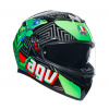 AGV K3 E2206 KAMALEON BLACK/RED/GREEN vel. M