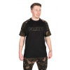 Tričko Fox Black/Camo Outline T-Shirt Veľkosť 2XL