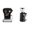 Ascaso Dream PID, Dark Black + Rocket Espresso FAUSTO 2.1, black