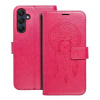 FANCY DIARY MEZZO lapač snov puzdro na SAMSUNG A25 5G purpurové (Otváracie púzdro na mobilné telefóny FANCY DIARY)