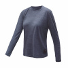 Dámske tričko dl.rukáv SENSOR MERINO LITE mottled blue M